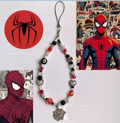 Marvel Spiderman Phone Charm